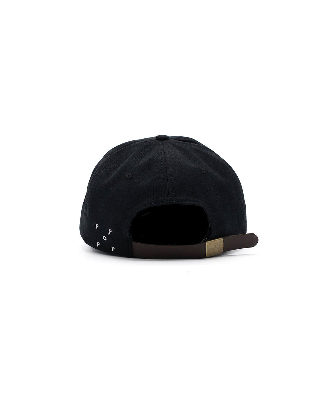 Pop Trading, POP O SIXPANEL HAT, BLACK