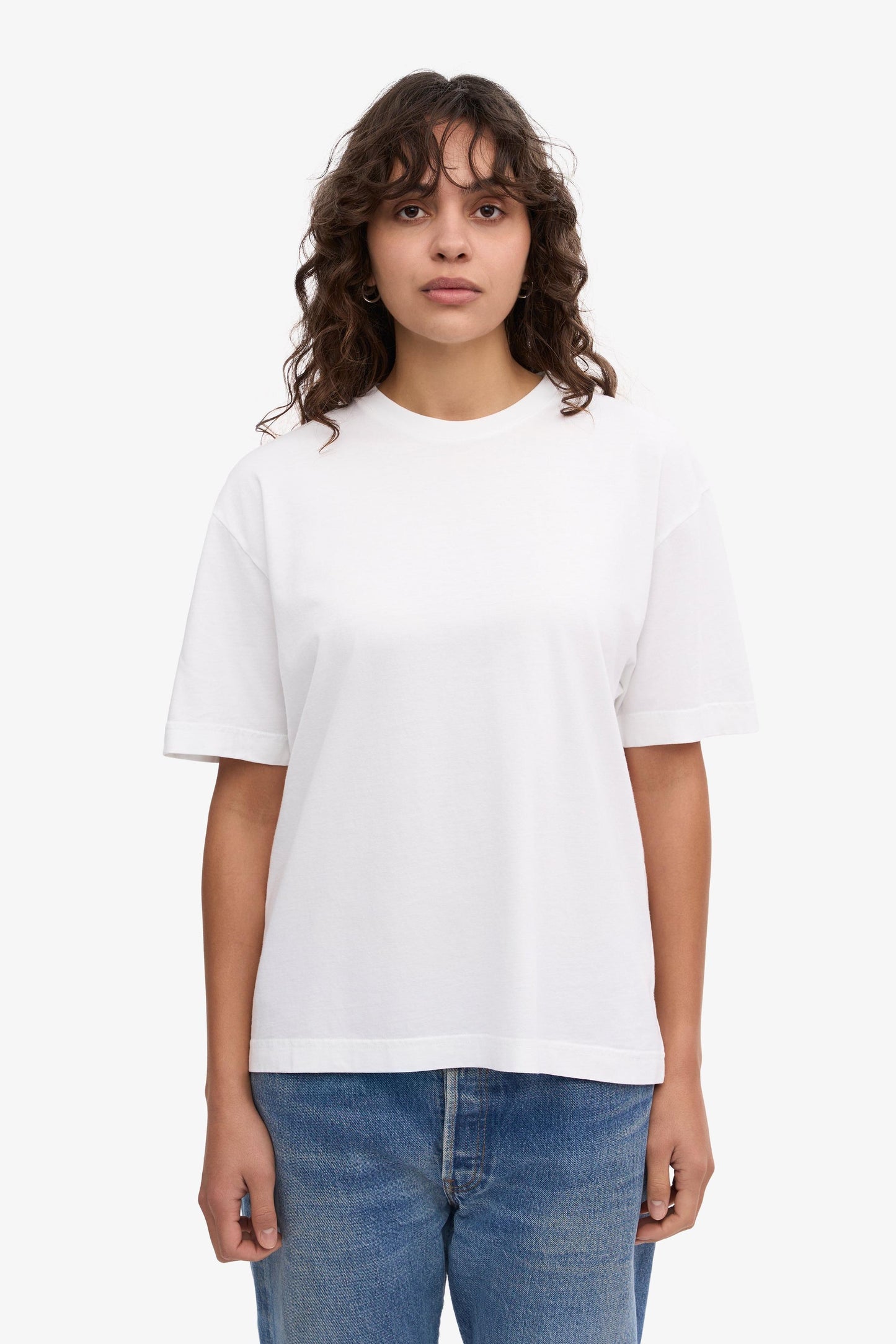 Colourful Standard, Oversized Organic T-Shirt, Optical White