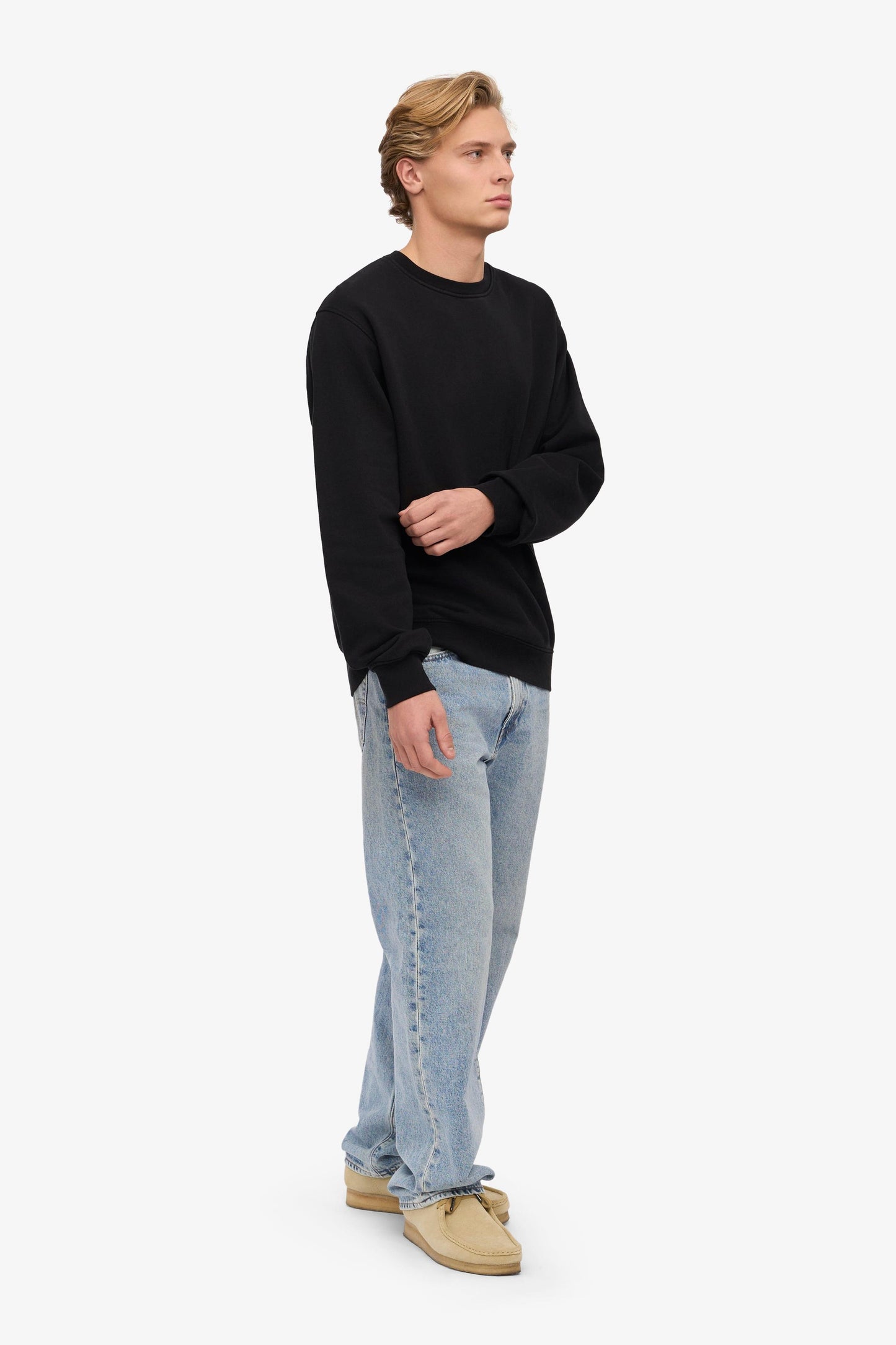 Colorful standard, Classic Organic Crew, Deep Black