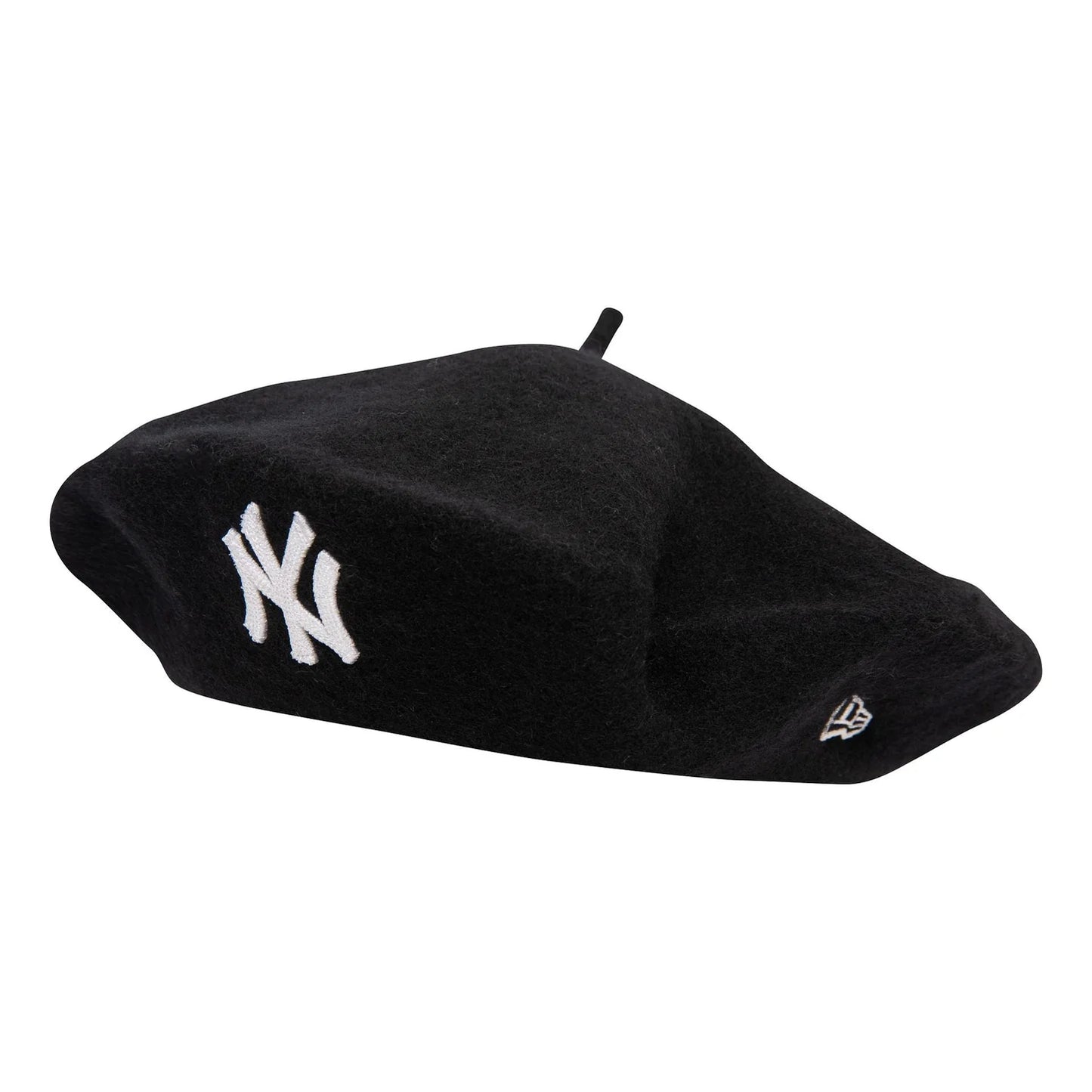 New York Yankees Wool Beret, Black