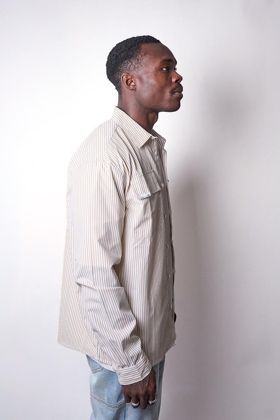 LAU LAU, Box Shirt, Beige