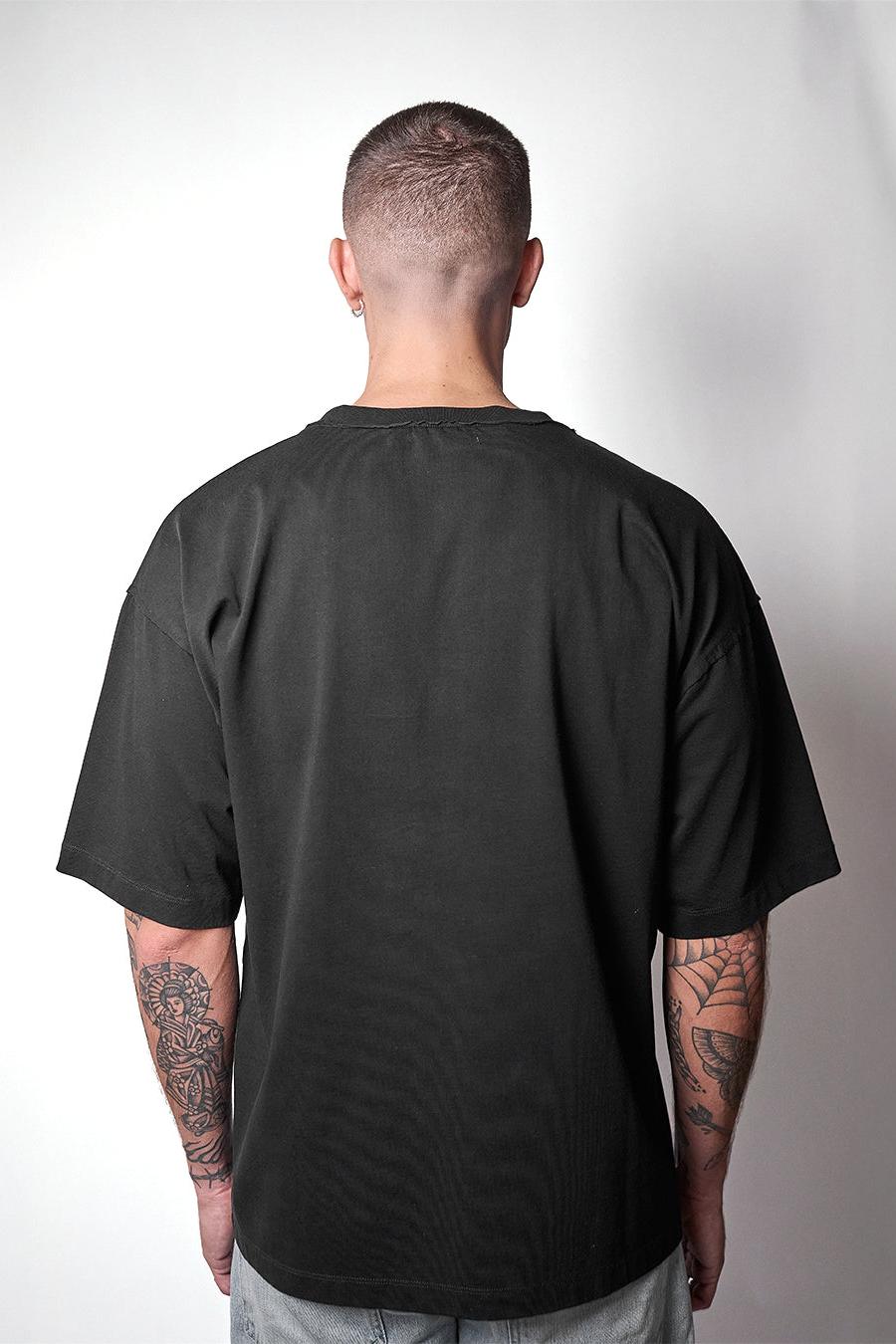 LAU LAU, Logo Tee, BLACK