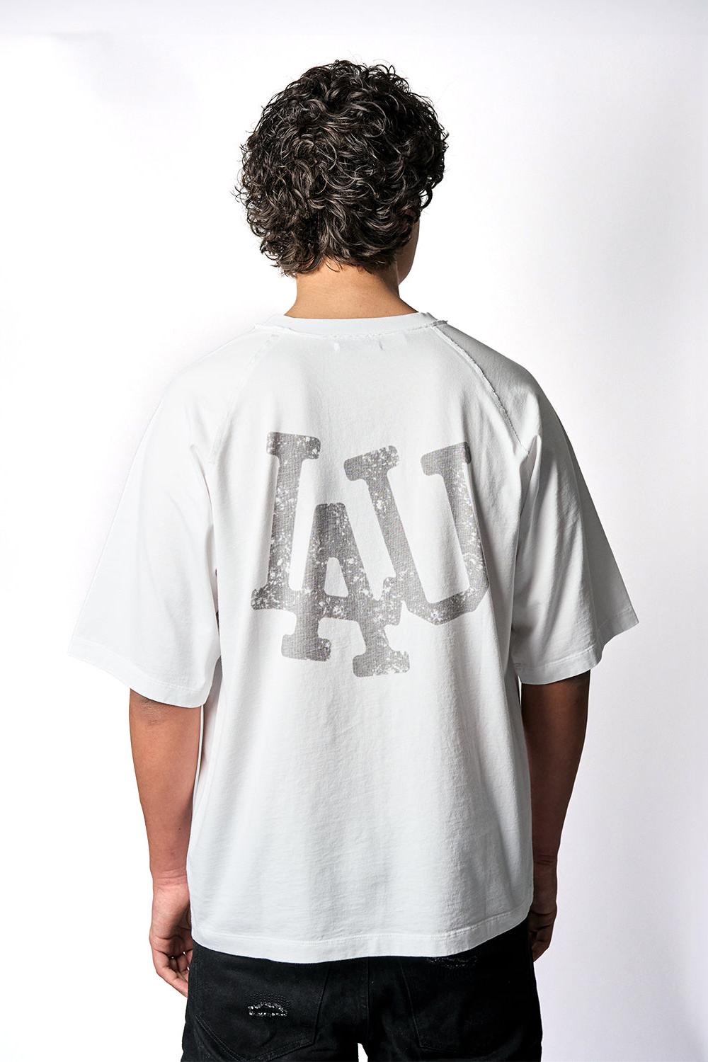 LAU LAU, Baseball Tee, White