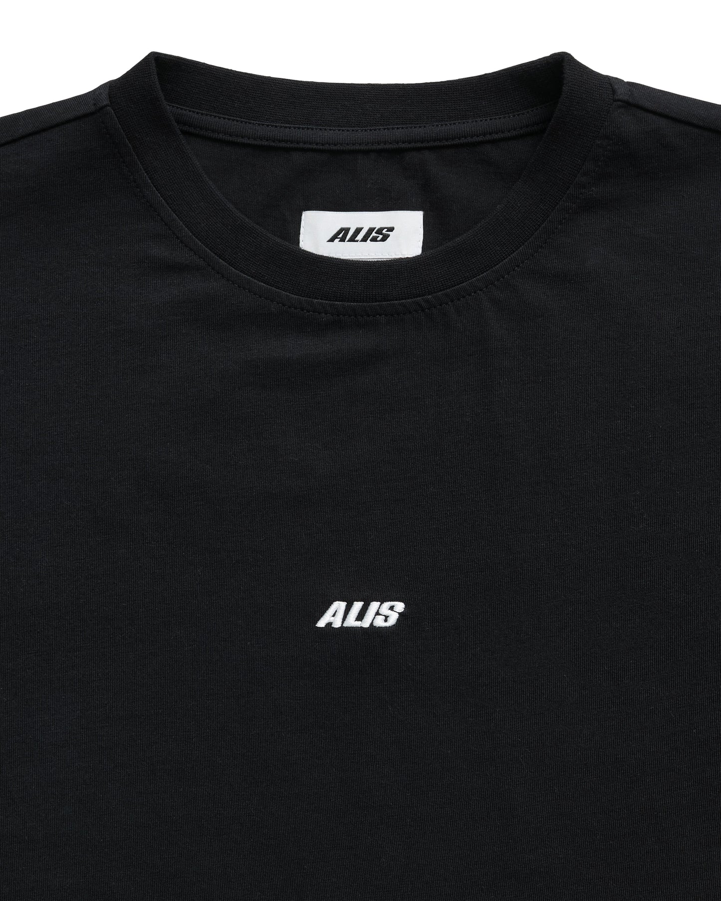 ALIS, JOSHUA LONG SLEEVE W/ LOGO - Black