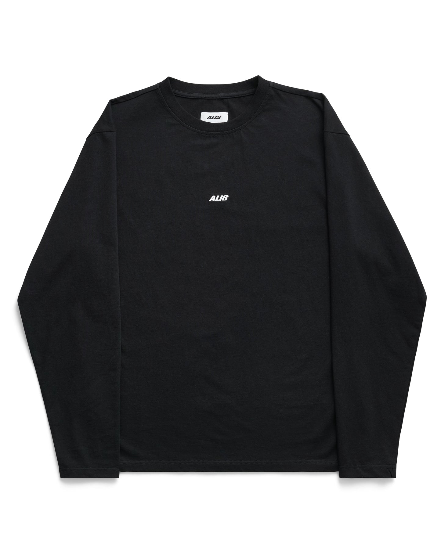 ALIS, JOSHUA LONG SLEEVE W/ LOGO - Black