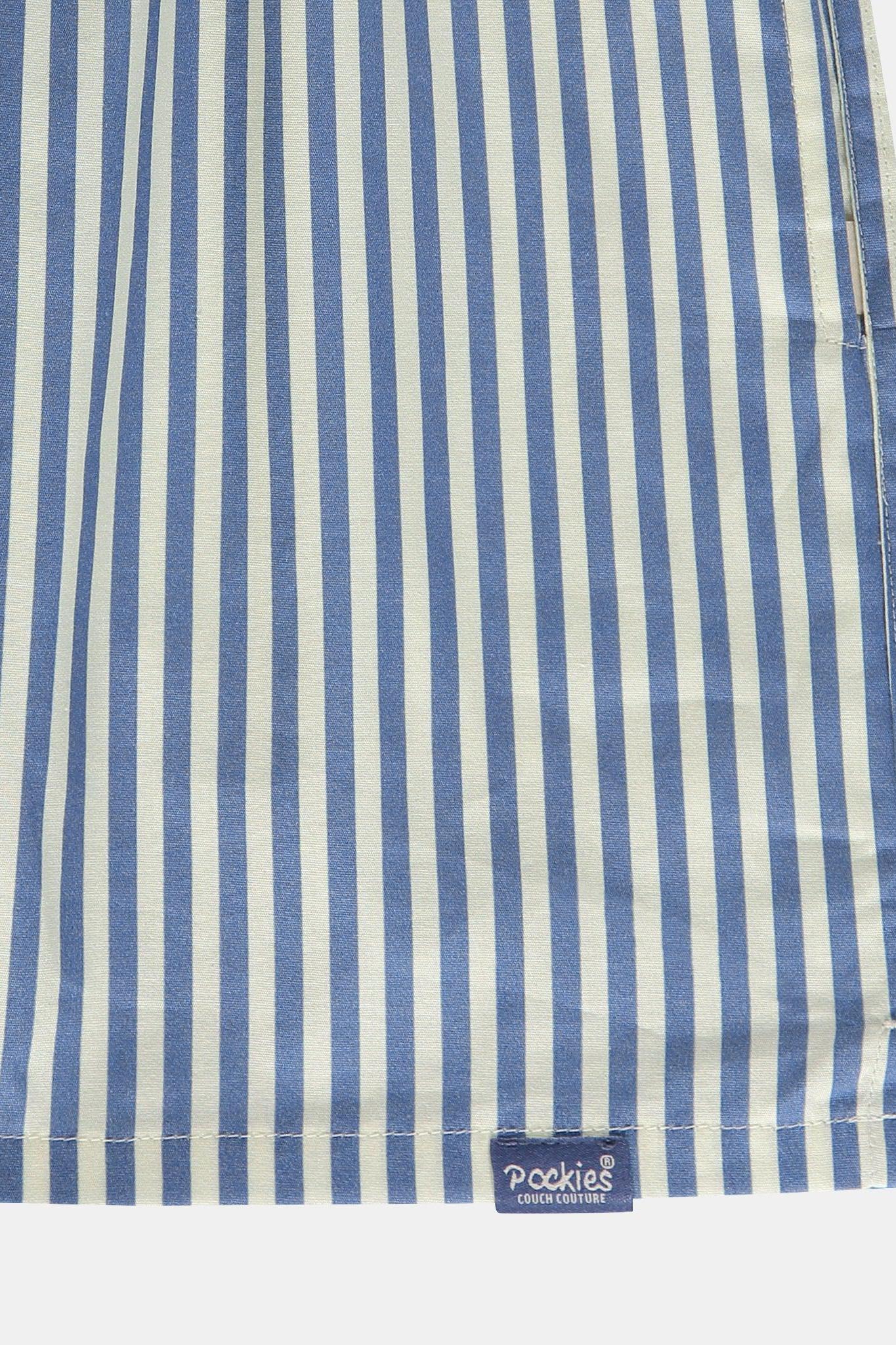 Pockies, Blue Striped Boxer Shorts