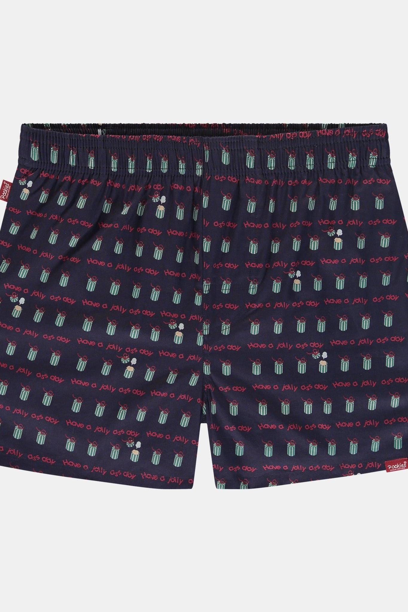 Pockies, Jolly Ass Navy Boxers, Navy