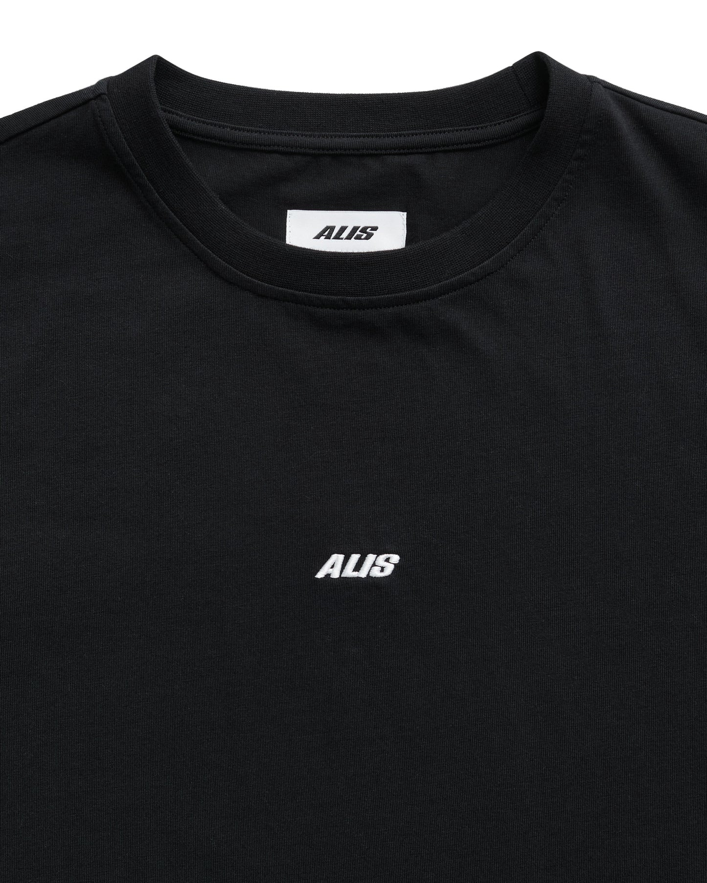 ALIS, JERON ESSENTIAL T-SHIRT W/ LOGO - Black