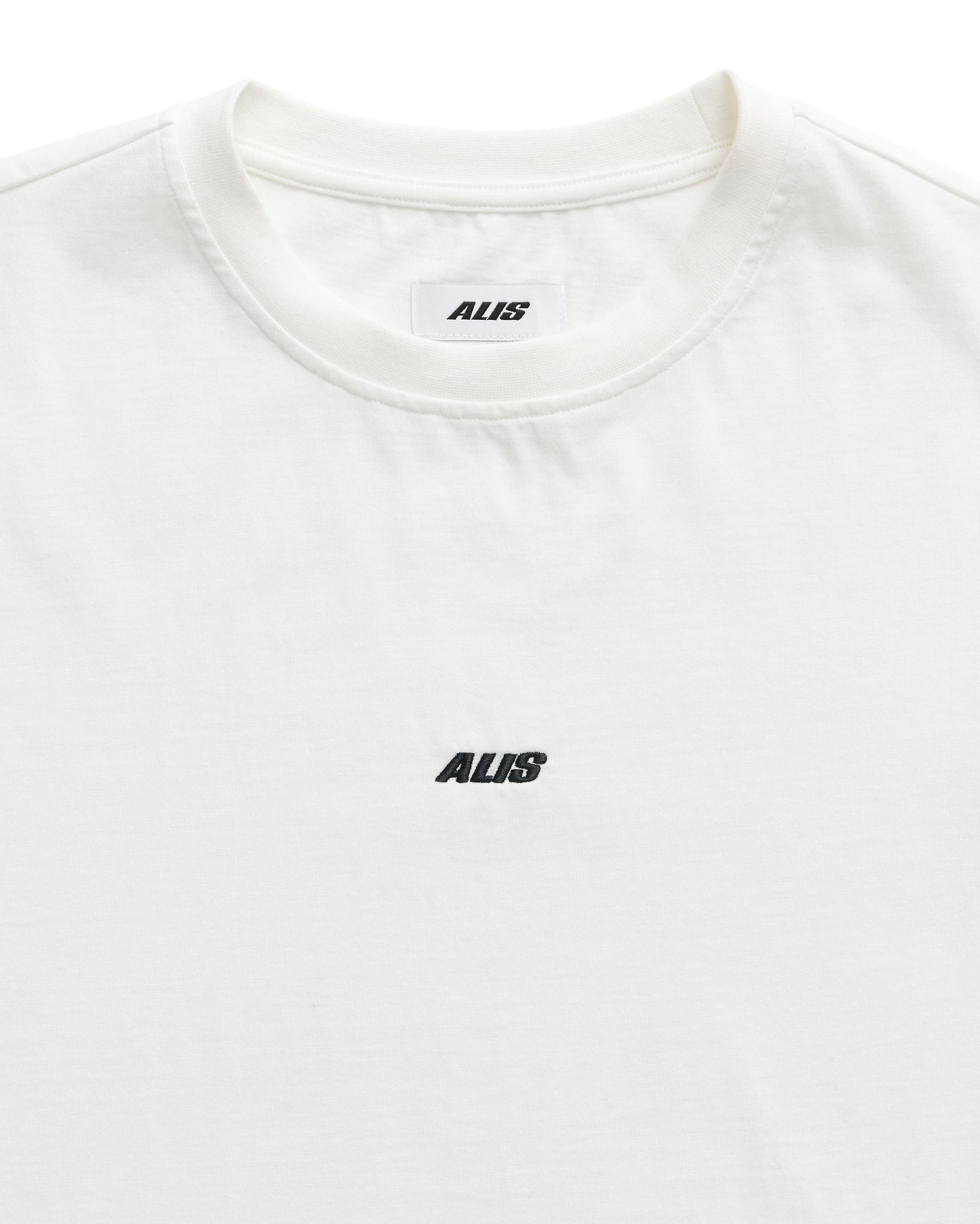 ALIS, JERON ESSENTIAL T-SHIRT W/ LOGO - White