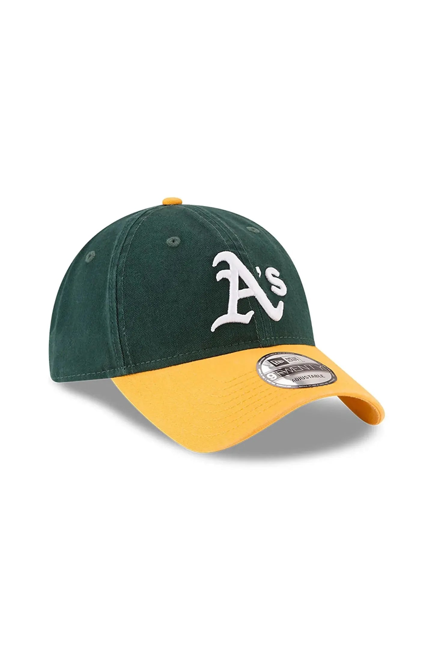 New Era, 9Twenty Oakland Athletics, Dark Green/Yellow