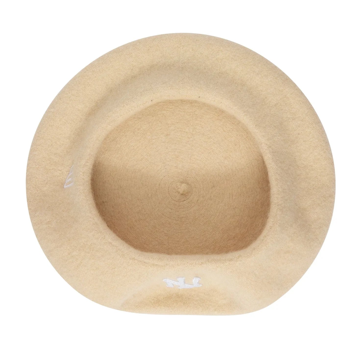 New York Yankees Wool Beret, Light Beige