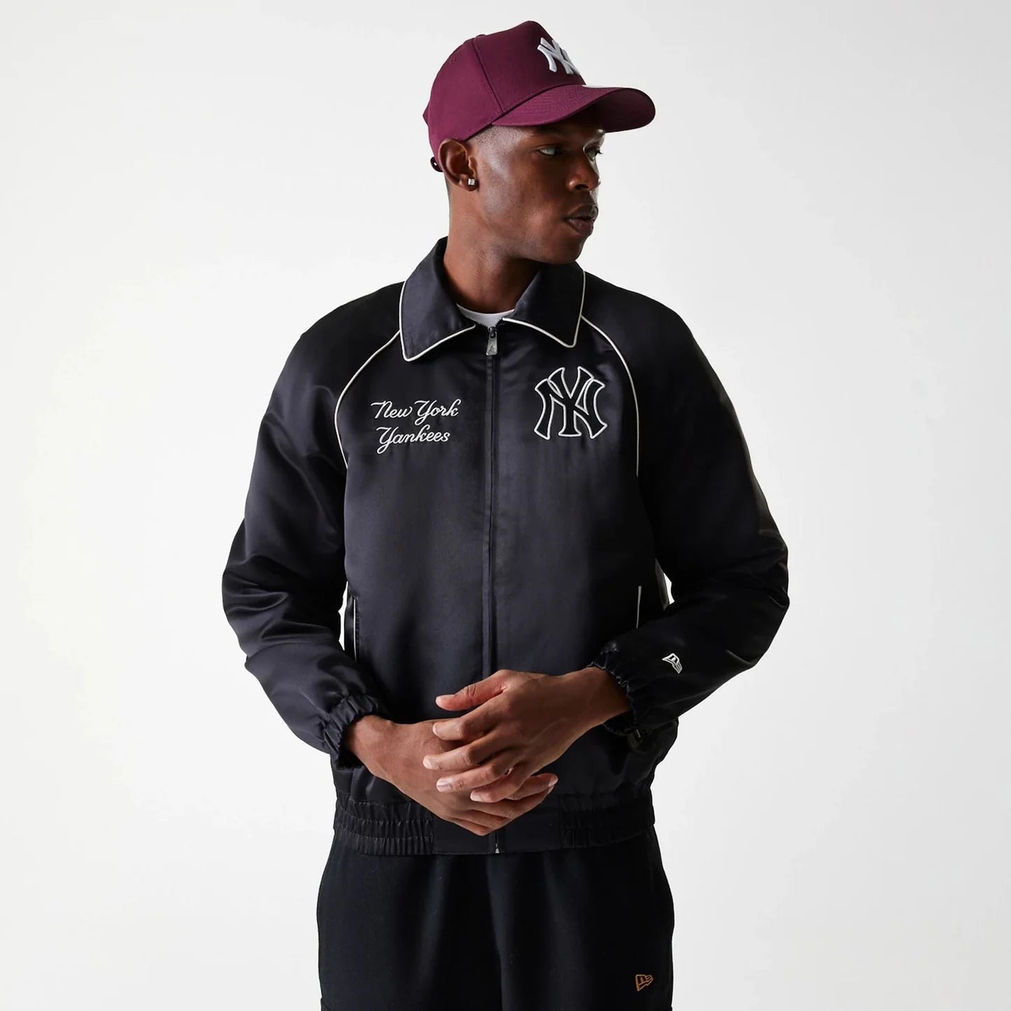 New Era, New York Yankees MLB Club Jacket, Black