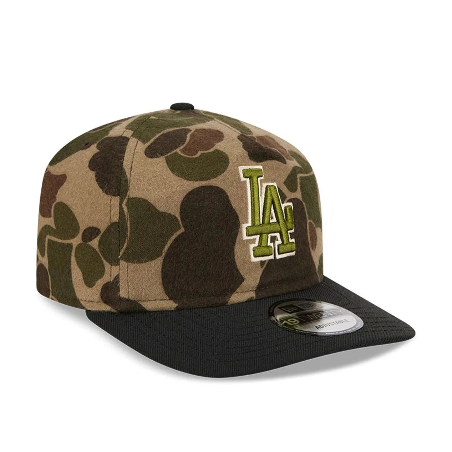 New Era, 19TWENTY LA Dodgers x Three Looms, Wool Duck Camo
