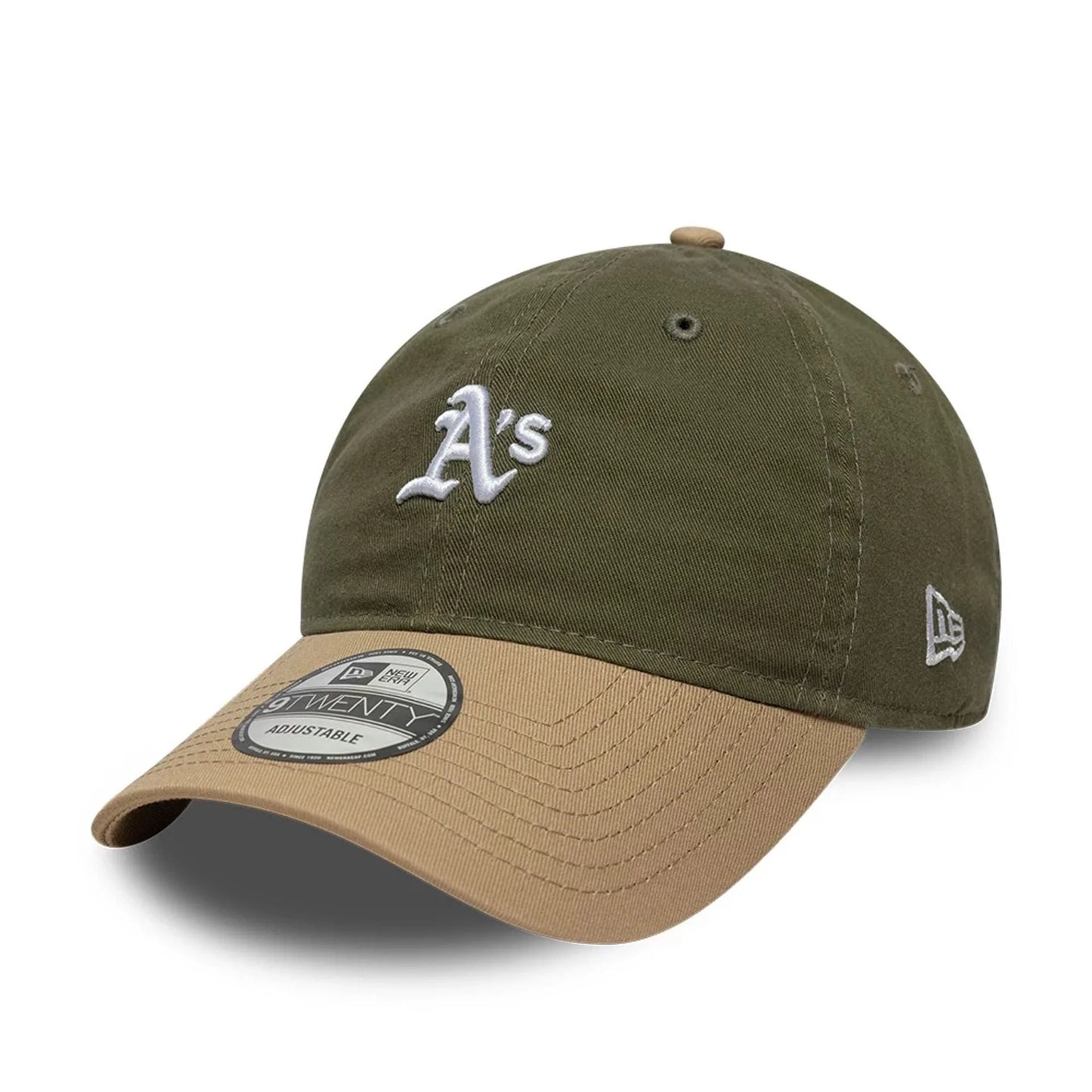 New Era, 9TWENTY Athletics Washed Contrast, Green