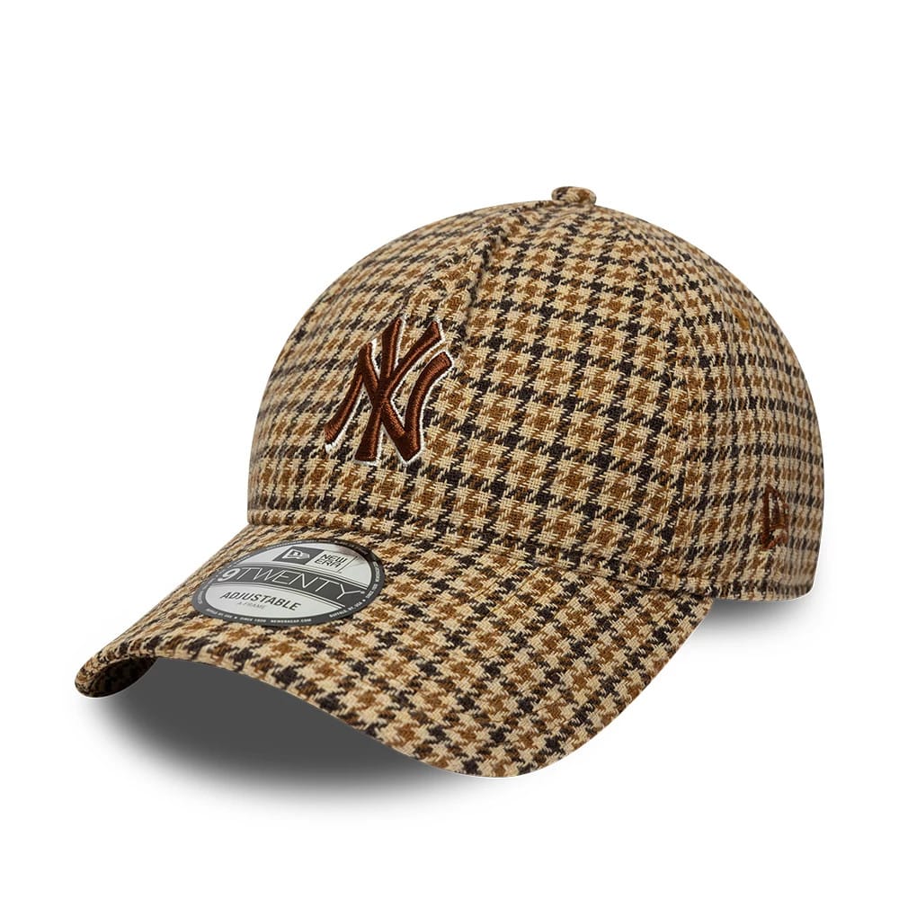 New Era, 9TWENTY New York Yankees MLB Check, Beige