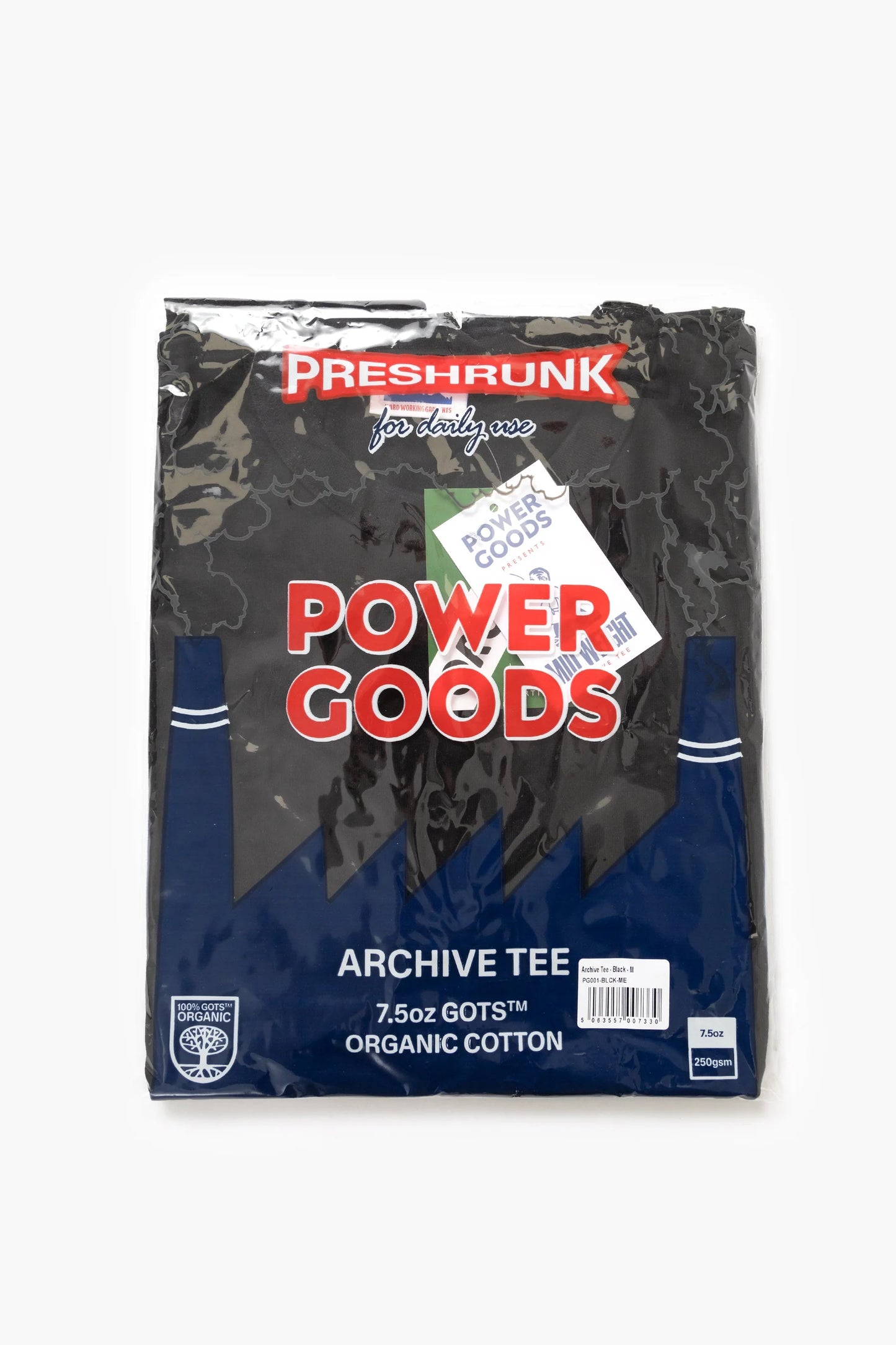 POWER GOODS, Archive T-Shirt, Black