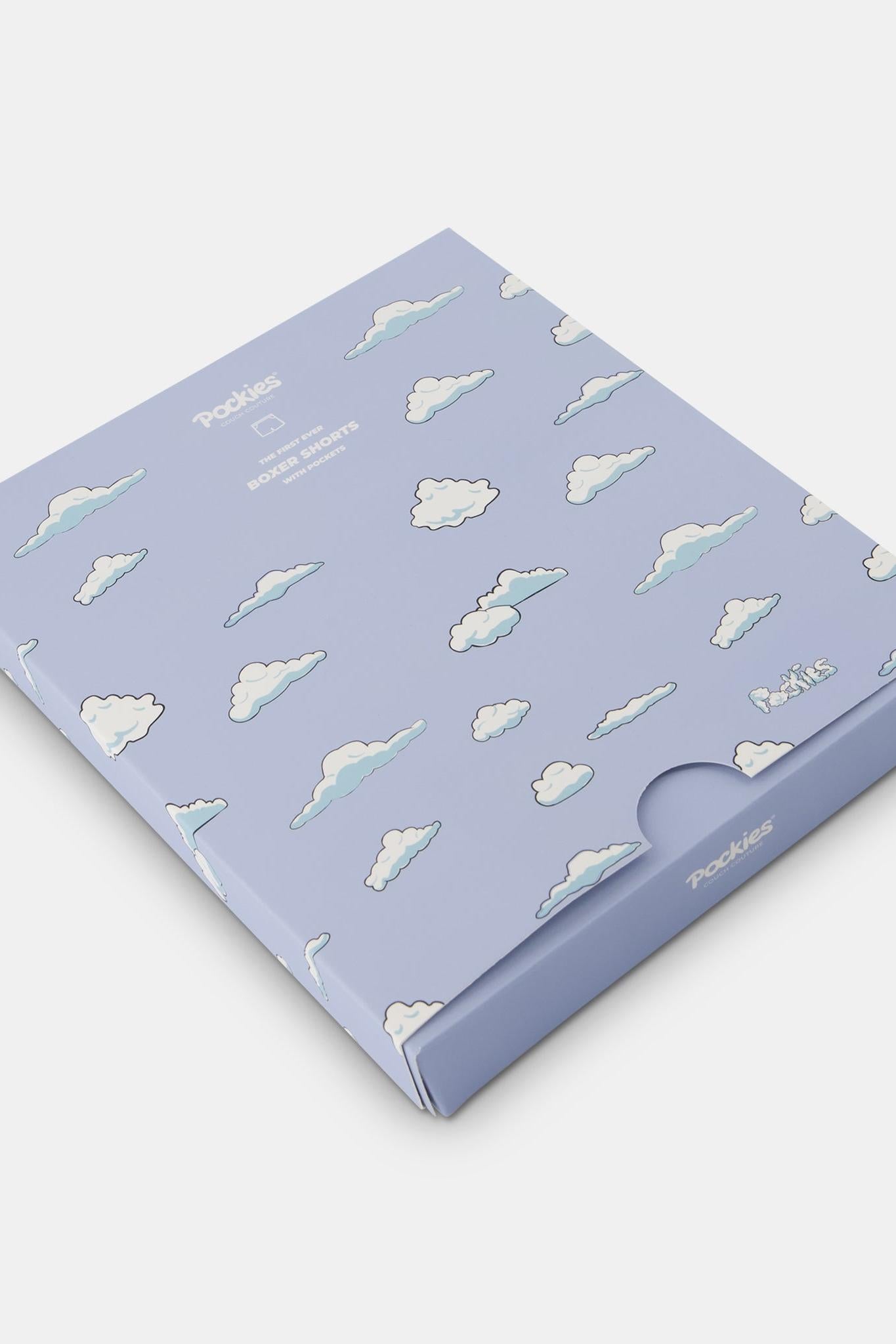 Pockies, Blue Clouds Boxer Shorts
