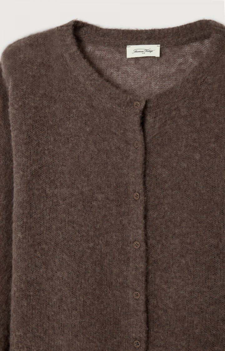 American Vintage, BODYROW CARDIGAN, MOTTLED HEDGEHOG