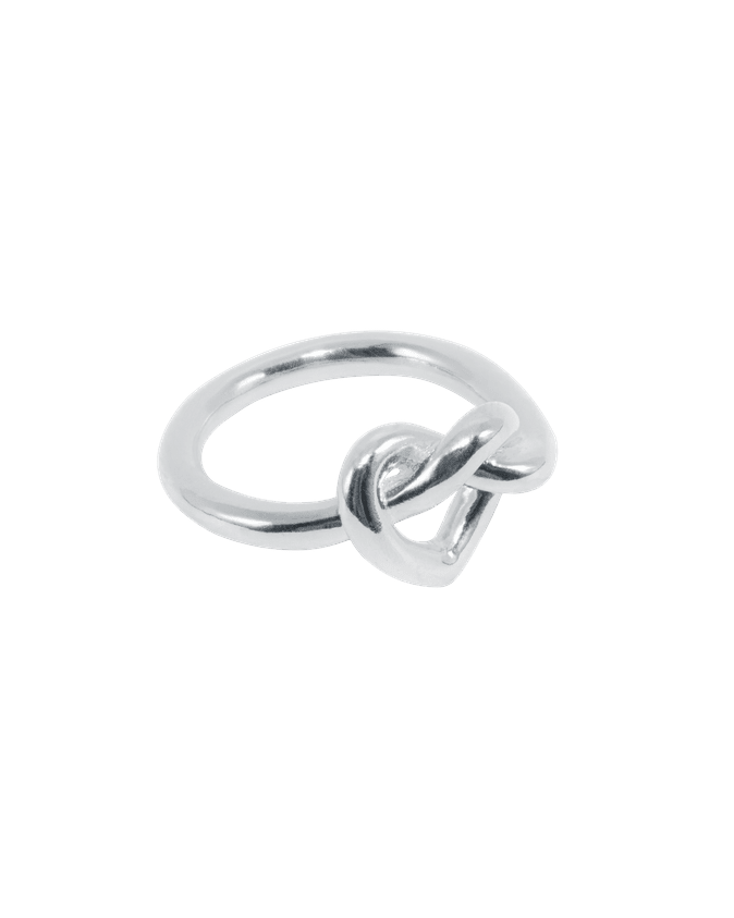 Jane Kønig, Tied Heart Ring, Sølv