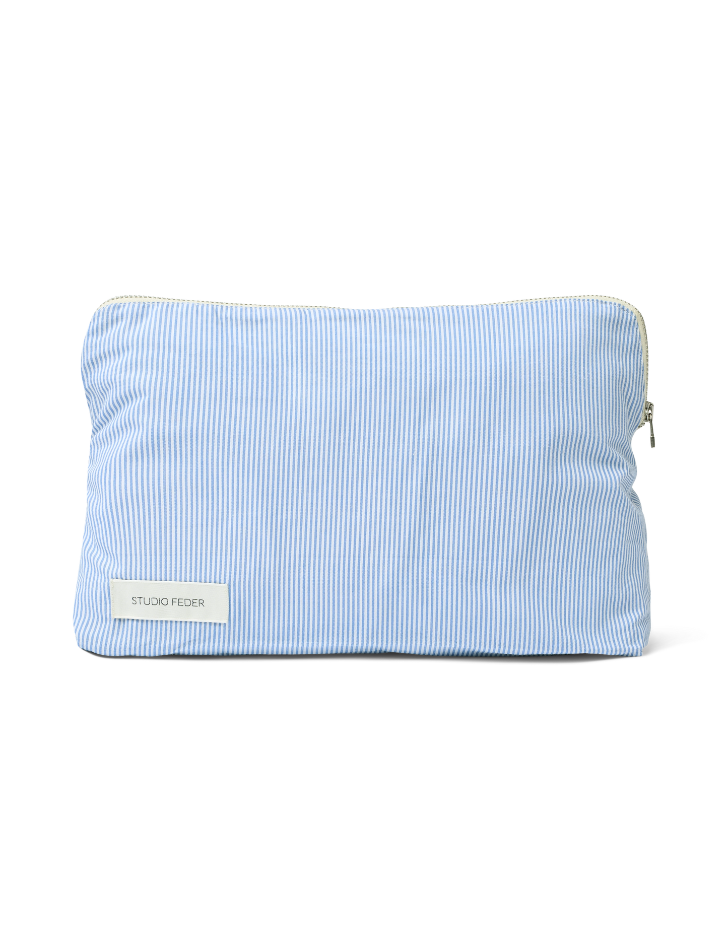 Studio Feder, Celia Toiletry Bag, Milk stripe