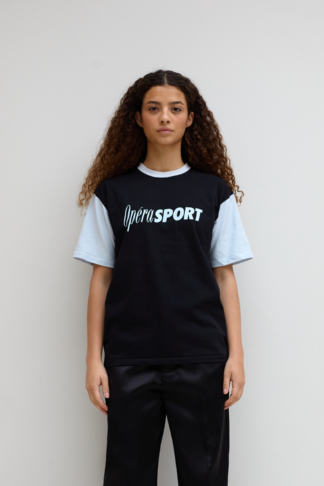 OpéraSPORT, Cruz unisex t-shirt, Black/ice water