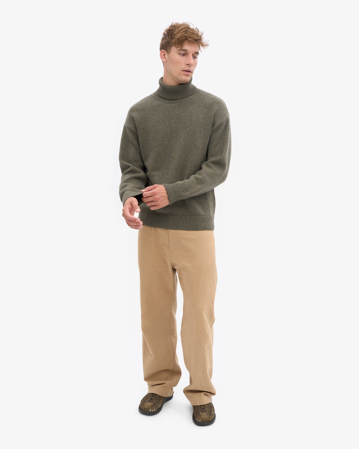 Colorful standard, Merino Wool Turtleneck, Dusty Olive