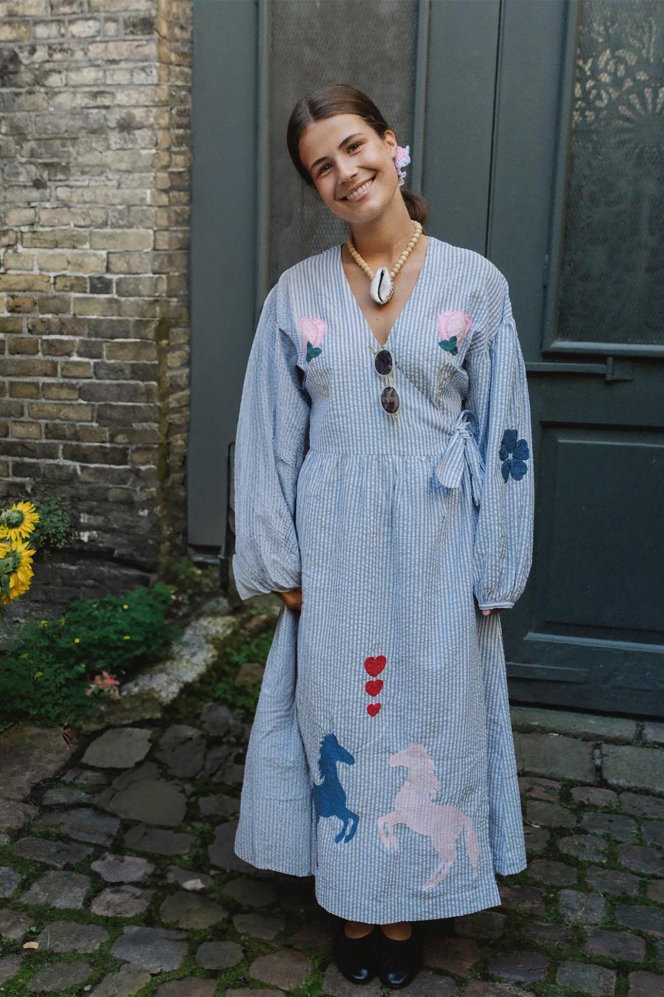 Sissel Edelbo, Caro Dress, Cashmere Blue