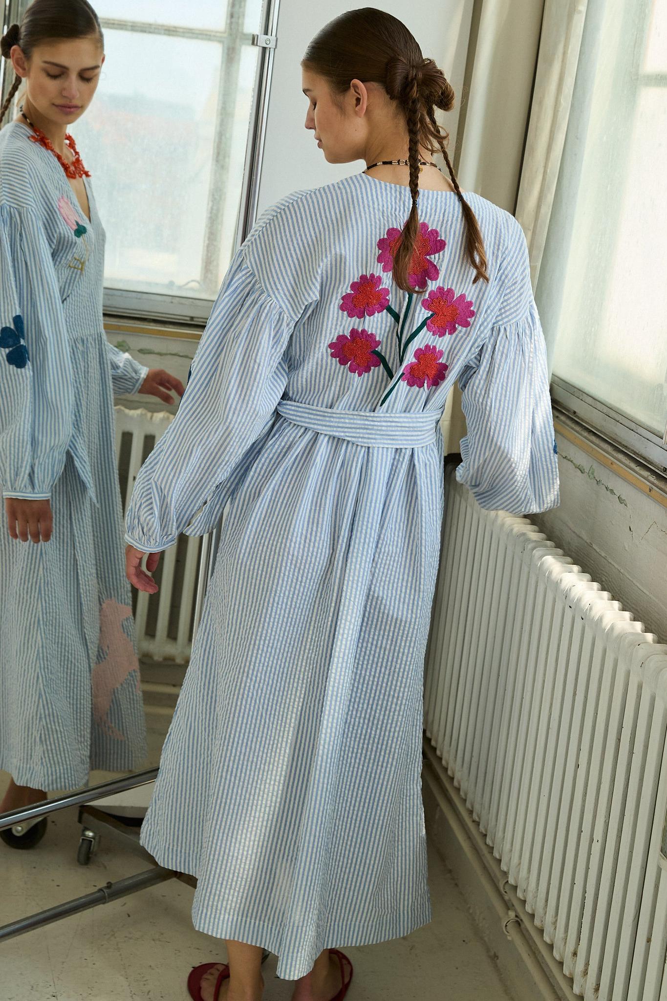 Sissel Edelbo, Caro Dress, Cashmere Blue