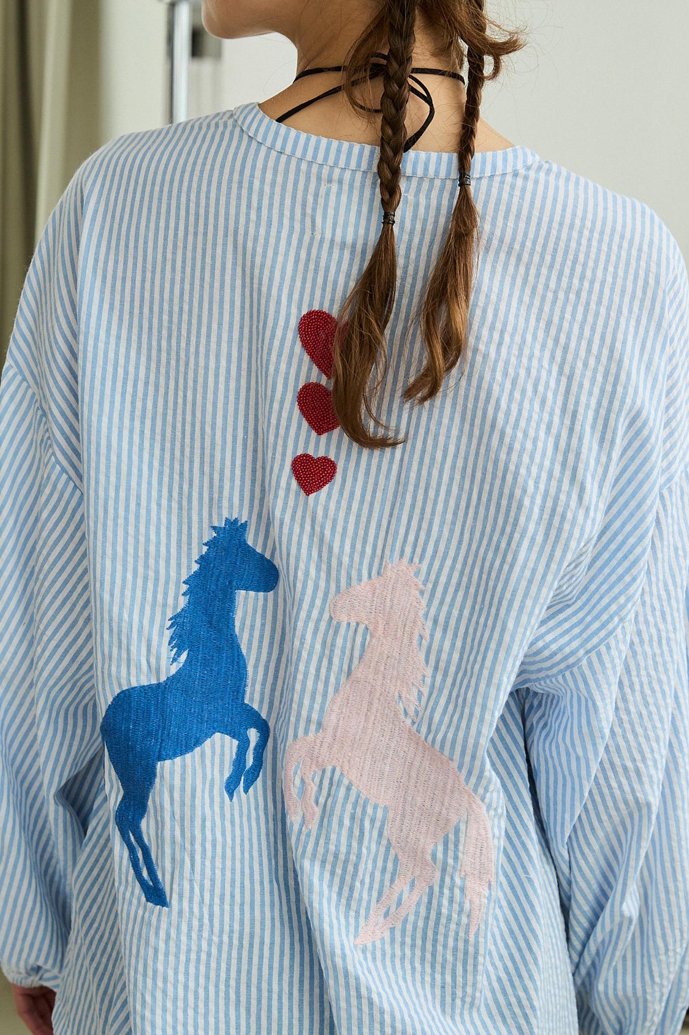 Sissel Edelbo, Caro Shirt, Cashmere Blue