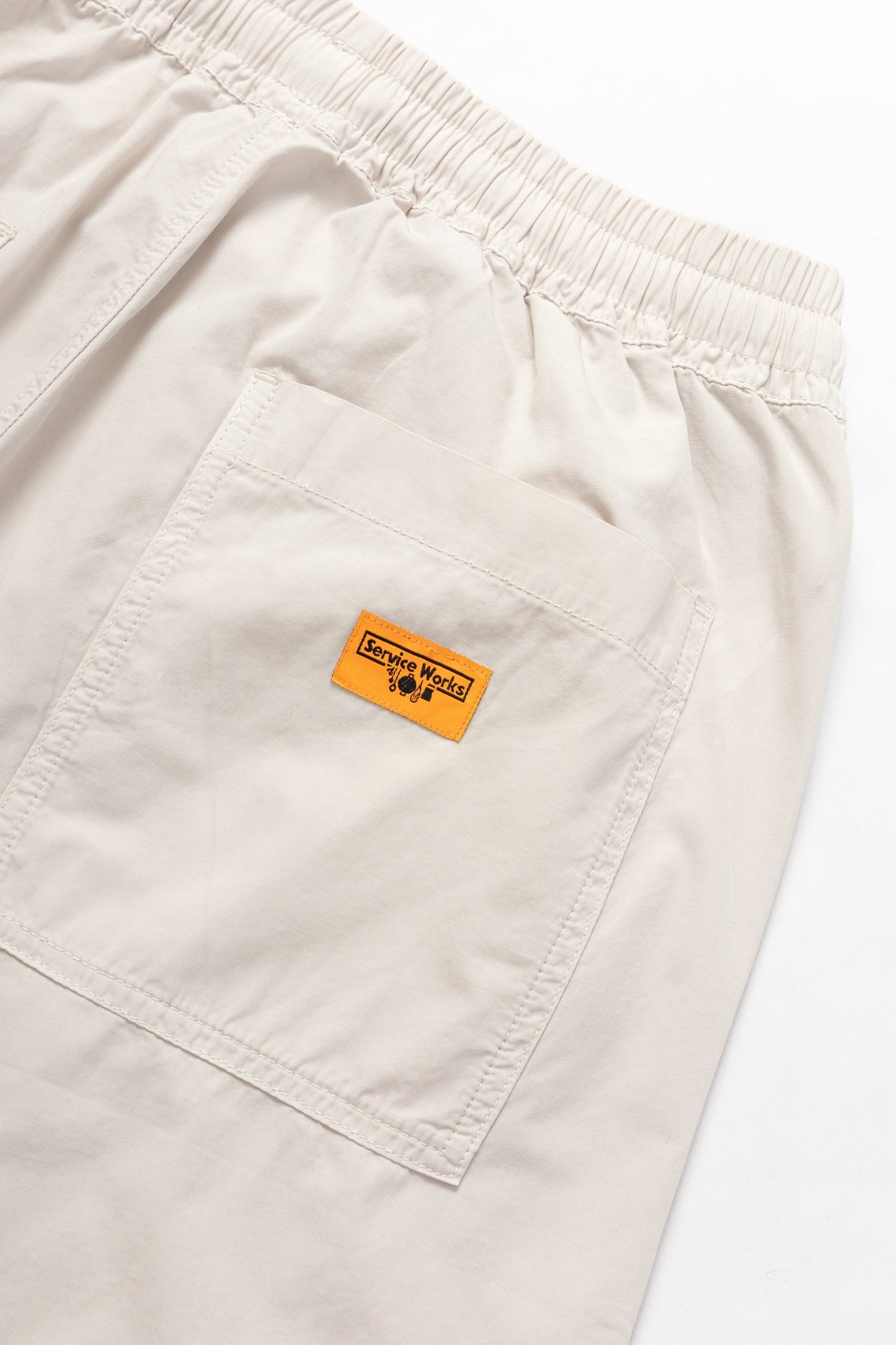 Service Works, Poplin Chef Shorts, Salt