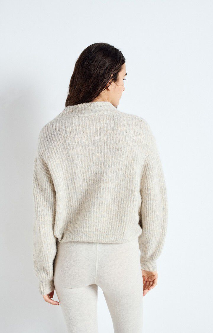 American Vintage, Women's jumper East, Melange powder snow