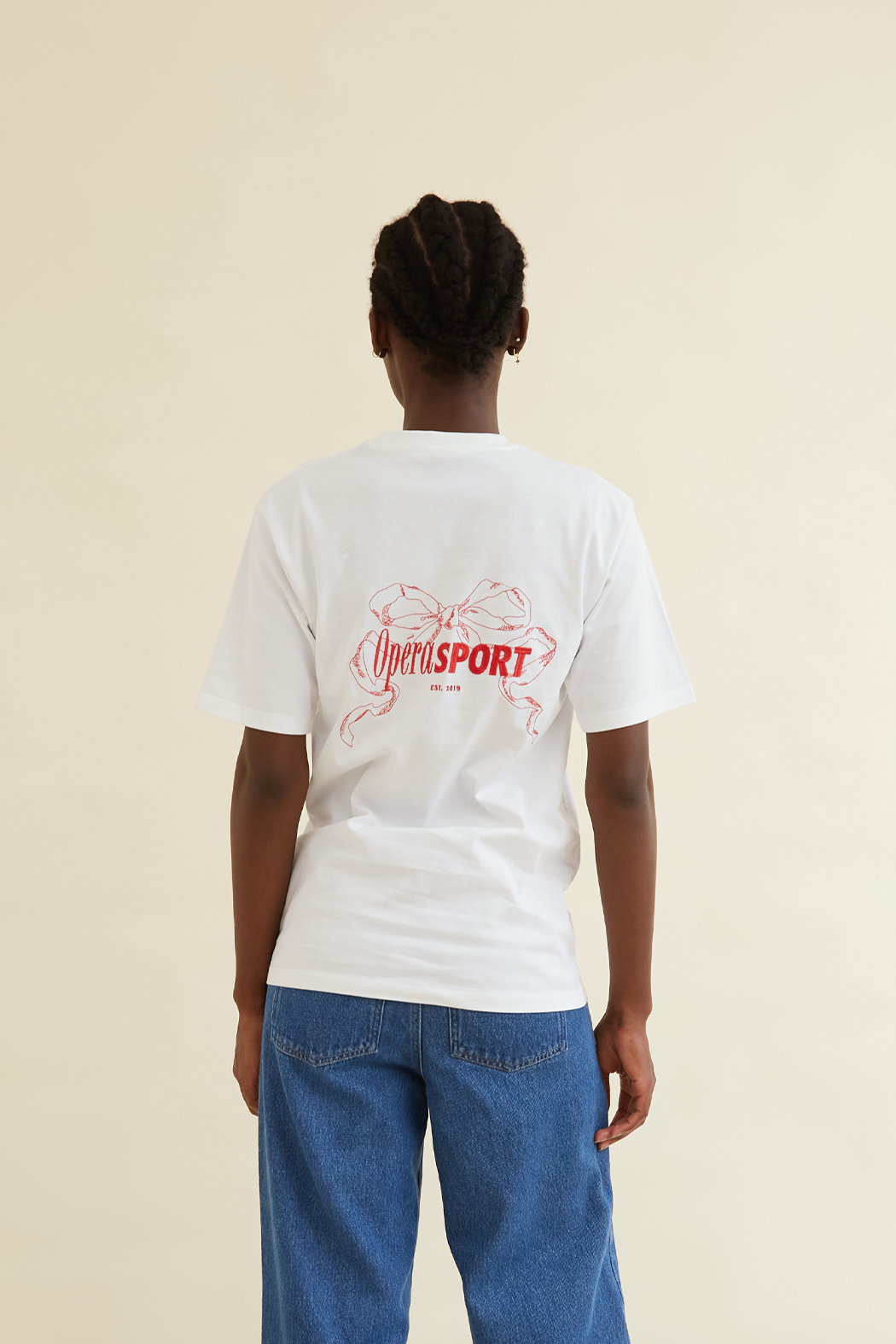 OperáSport, Edith Unisex T-shirt, White