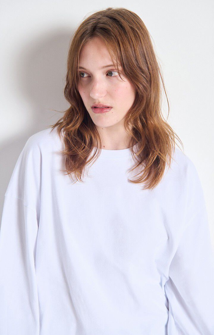 American Vintage, Fizvalley L/S T-shirt, White