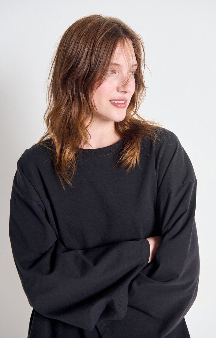 American Vintage, Fizvalley L/S T-shirt, Black