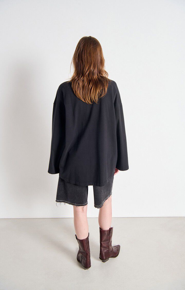 American Vintage, Fizvalley L/S T-shirt, Black