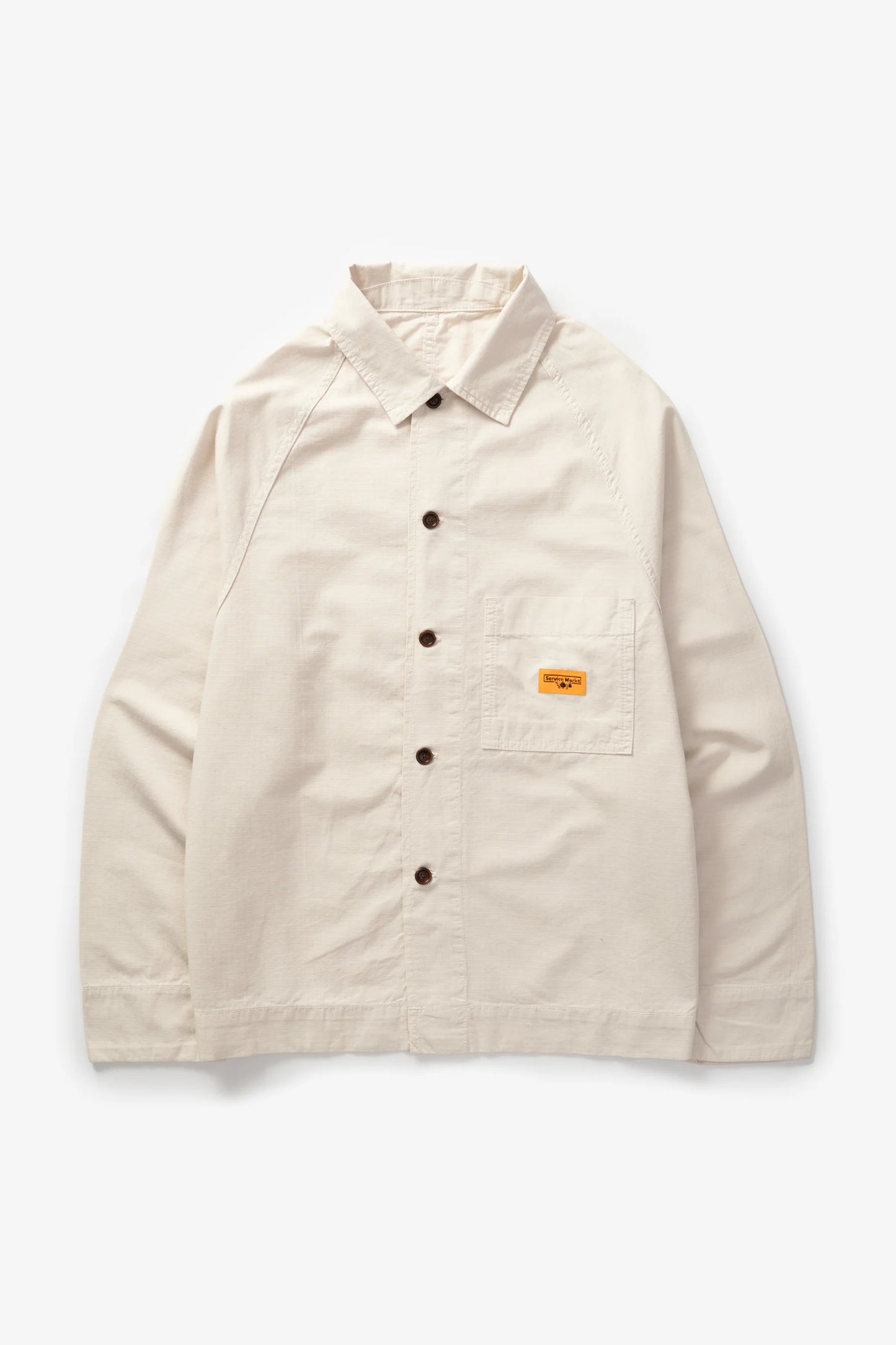 Service Works, Ripstop Front Of House Jacket, Bone