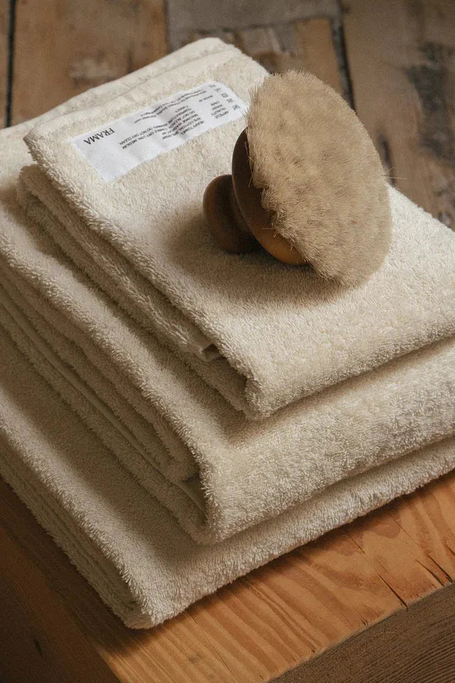 FRAMA, Håndklæde Sæt, Bone Hvid