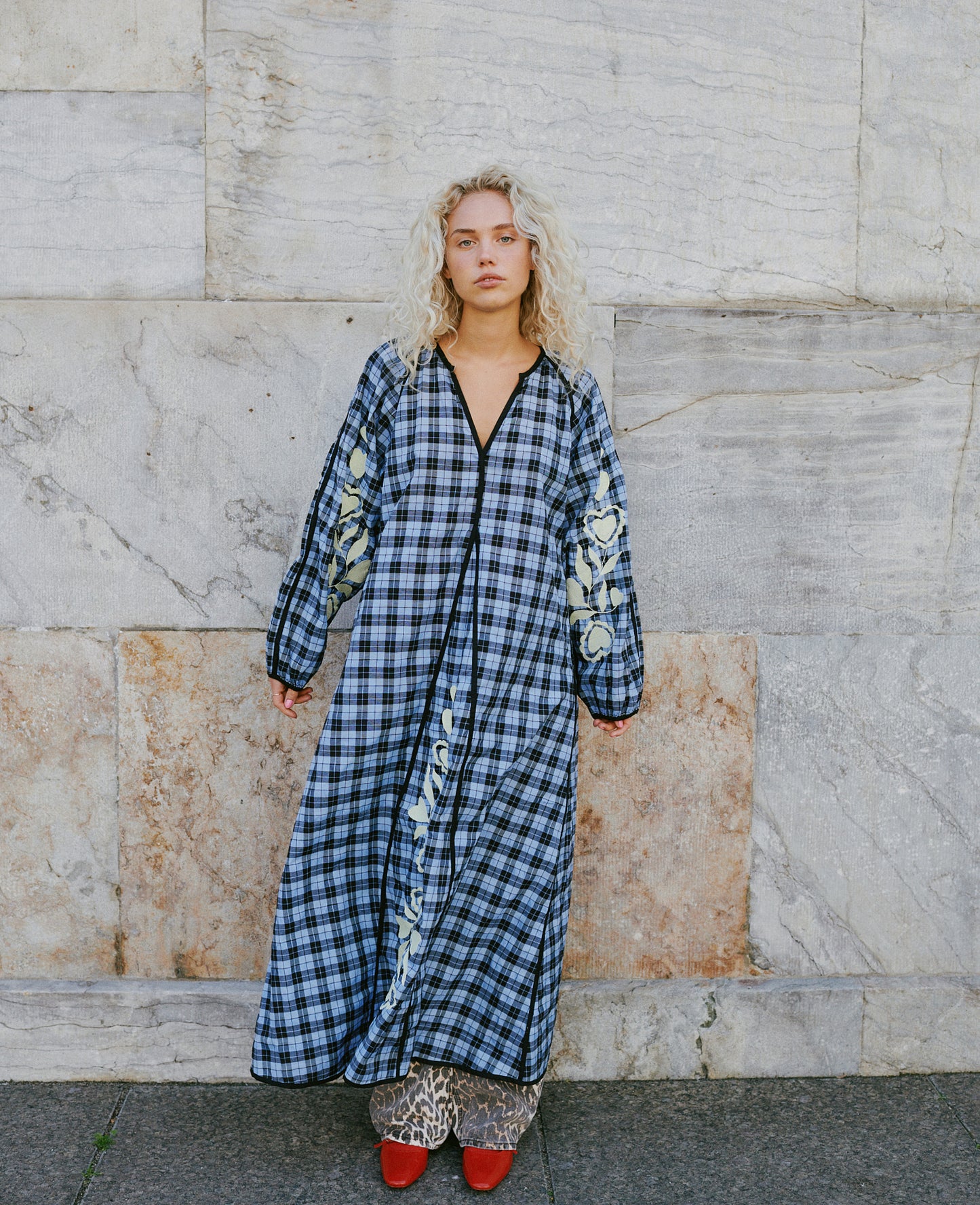 Sissel Edelbo, Fran Dress, Blue Checks