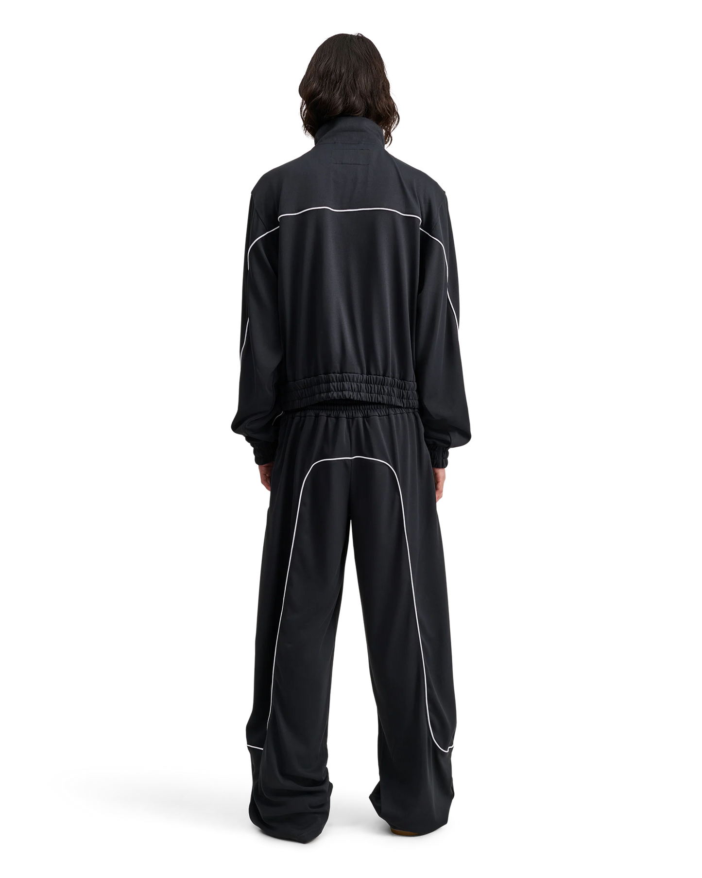 Alis, HRISTO TONY FIT TRACK TOP, Black