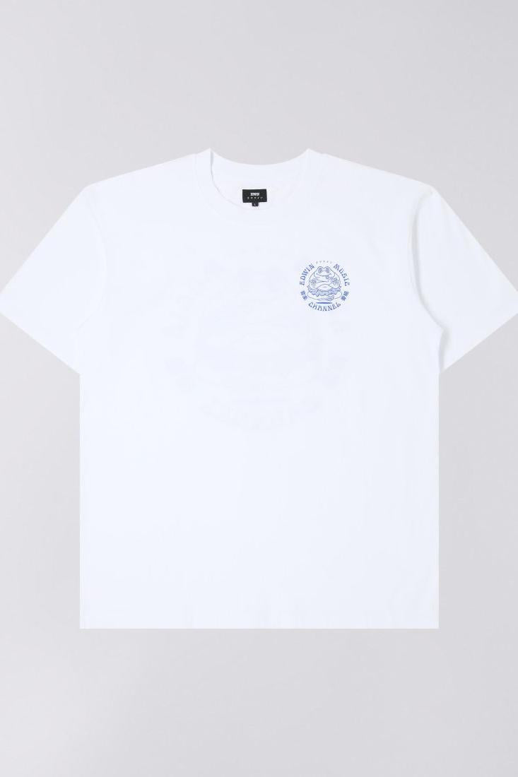 EDWIN, Music Channel T-shirt, White