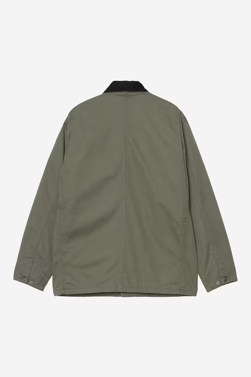 Carhartt WIP, OG Chore Coat, Leaf & Black, Rinsed