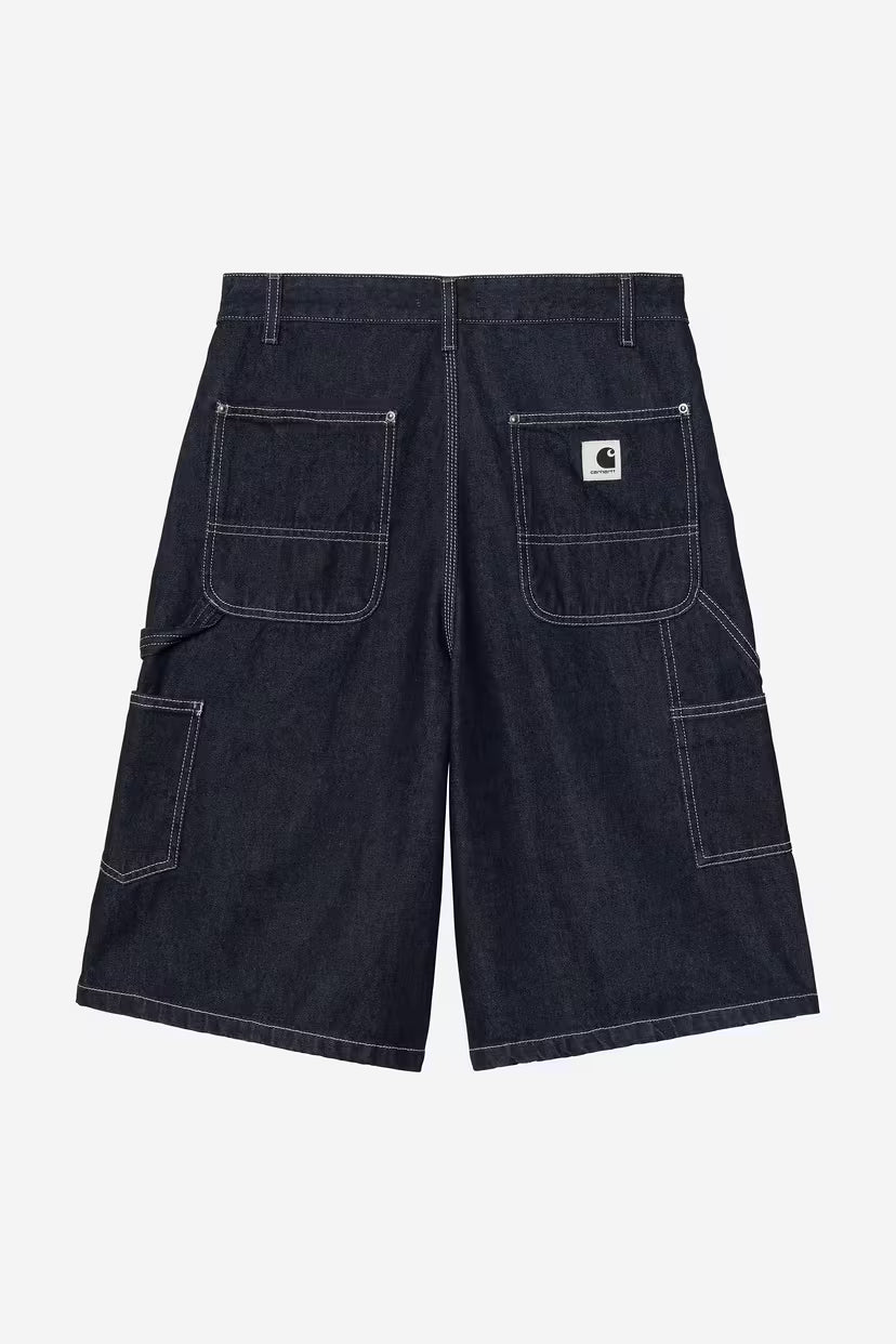 Carhartt, W' Nixon Single Knee Short, Blue Rinsed