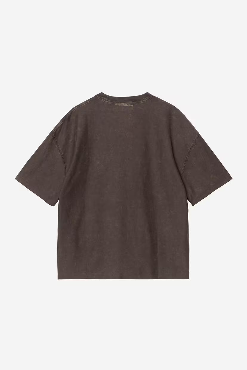 Carhartt WIP, S/S Lambert T-Shirt, Tobacco Moon wash