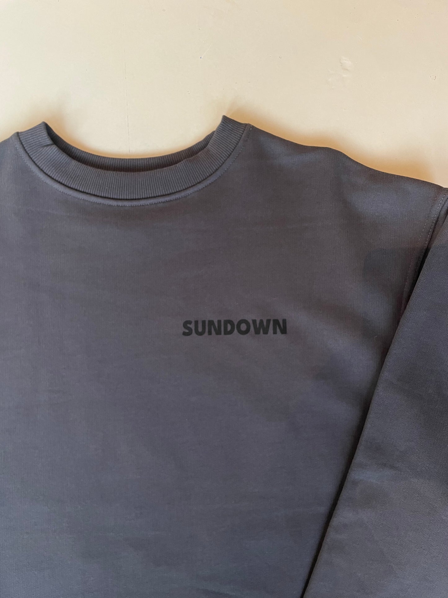 Sundown, Sunni Heavy Crewneck, Dark Grey