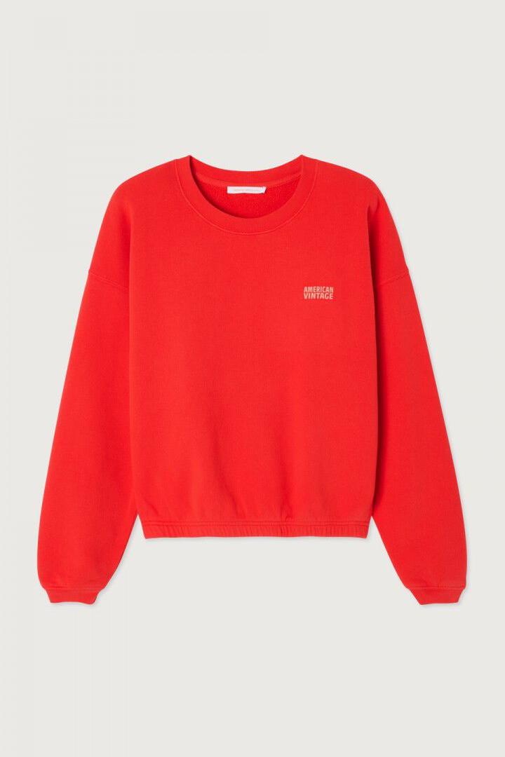 American Vintage, Izubird Sweatshirt, Vintage Strawberry