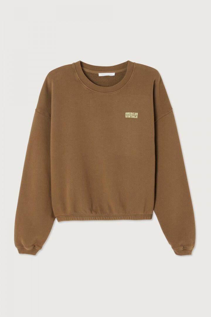 American Vintage, Izubird Sweatshirt, Vintage Moka