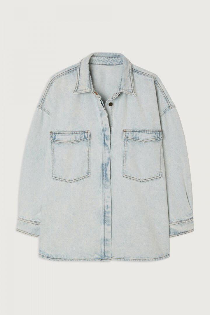 American Vintage, Chemise Femme Joybird, Winter Bleached