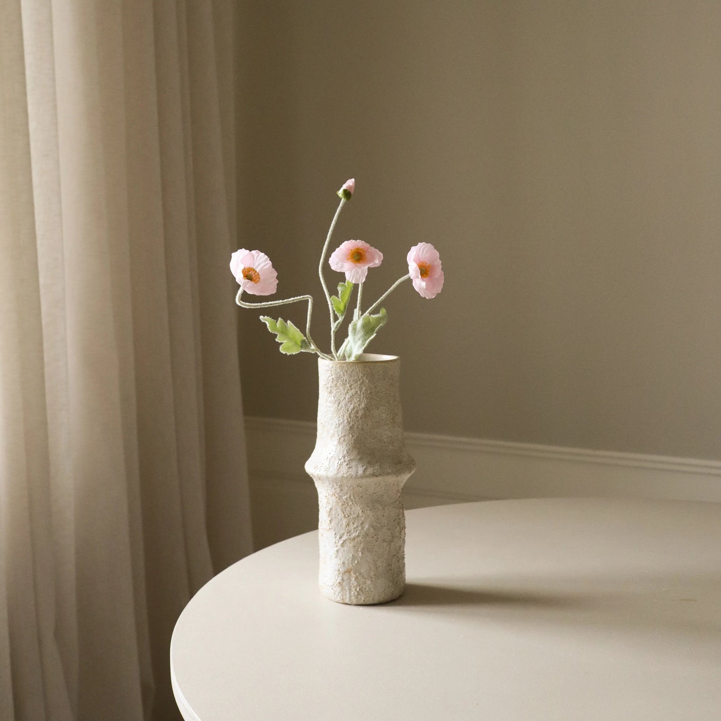 Botané, Light Pink Poppy Flower