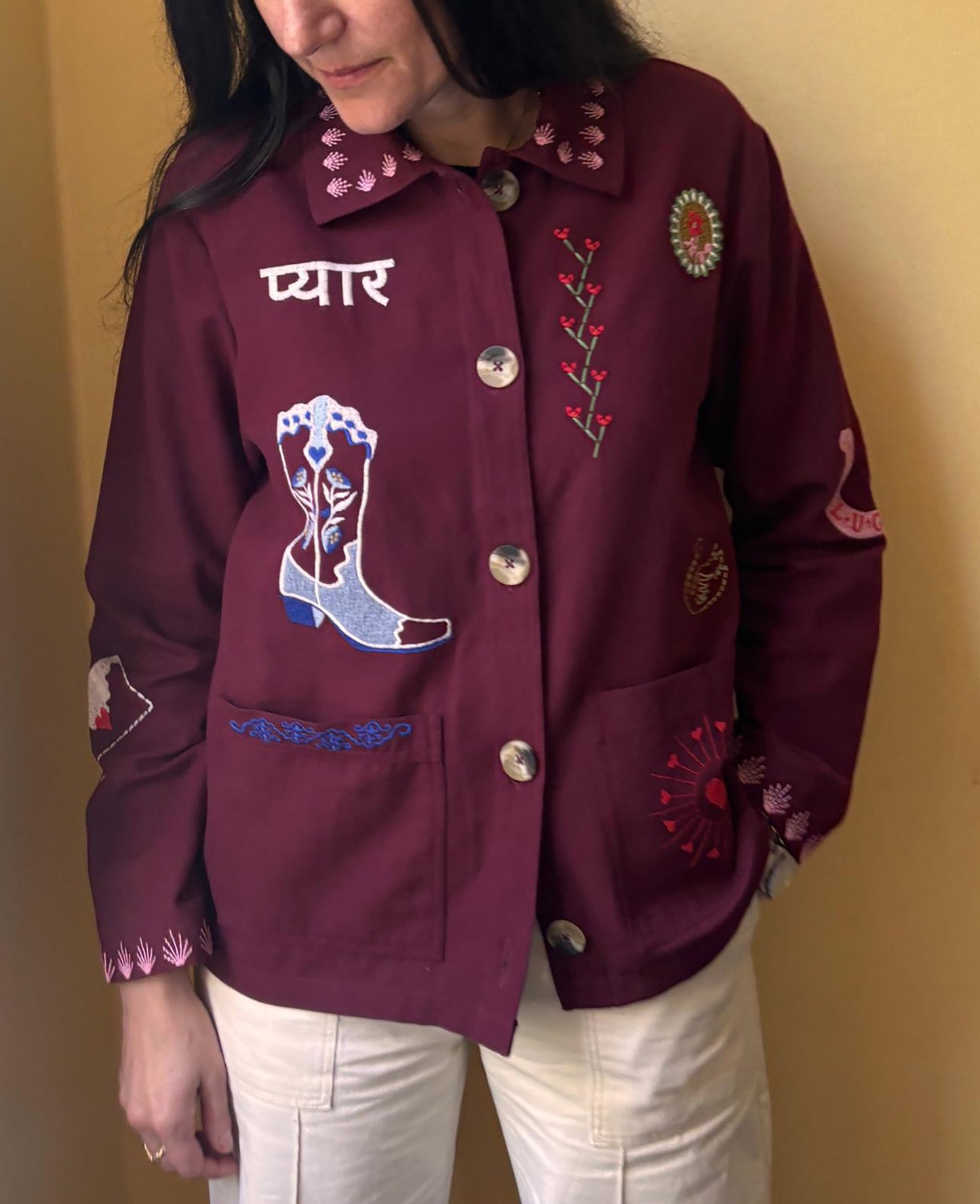 Sissel Edelbo, My Jacket, Burgundy