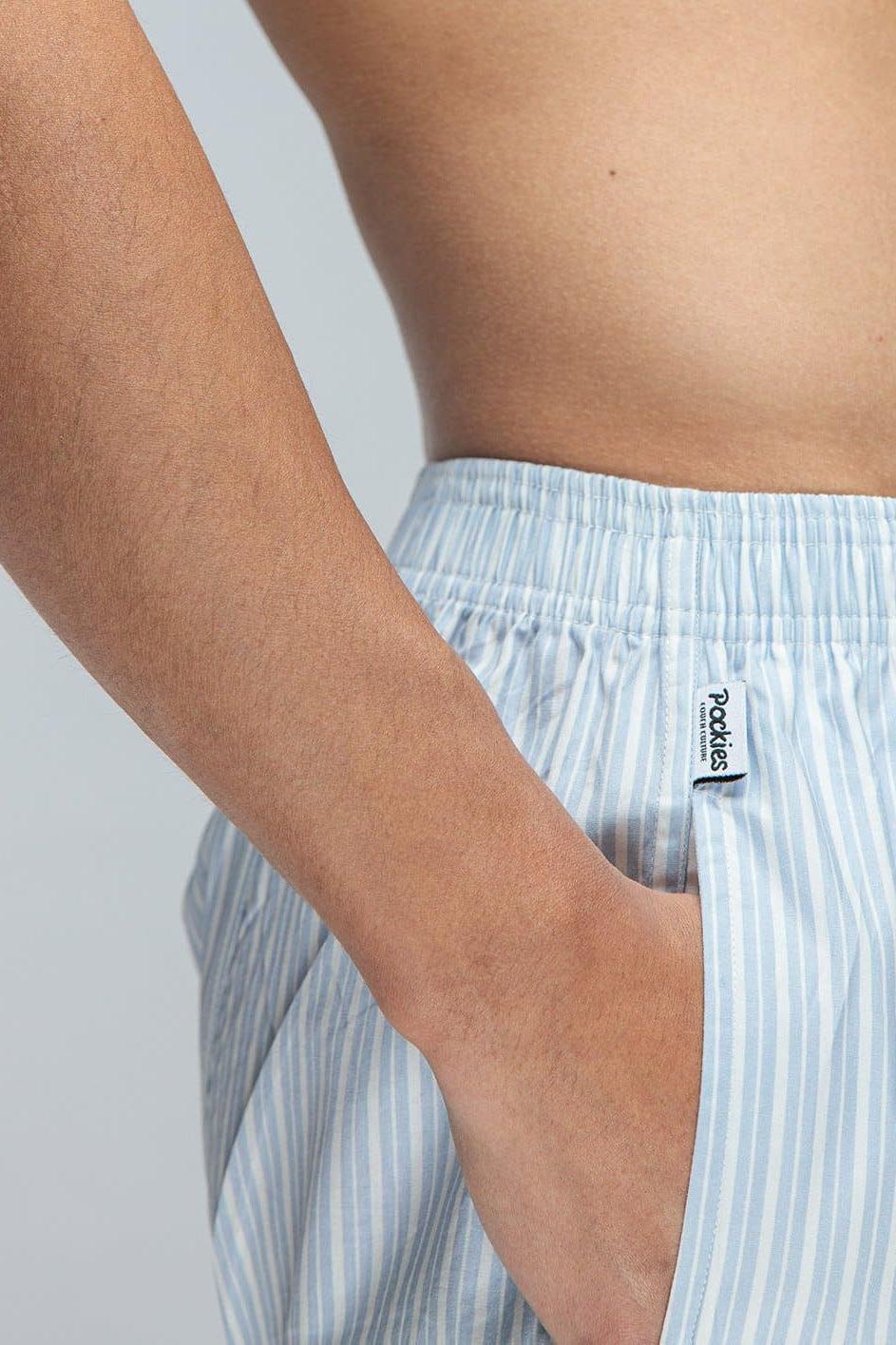 Pockies, Blue Doubles Boxer Shorts